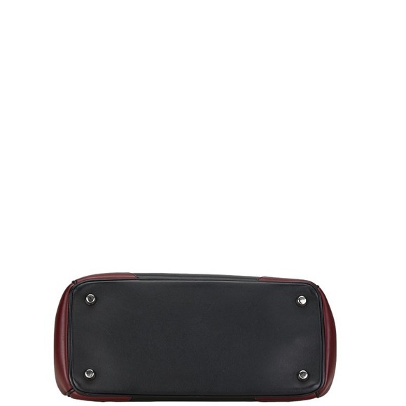 Dior Be Dior Shoulder Bag 2Way Black Wine Red - Picture 5 of 13